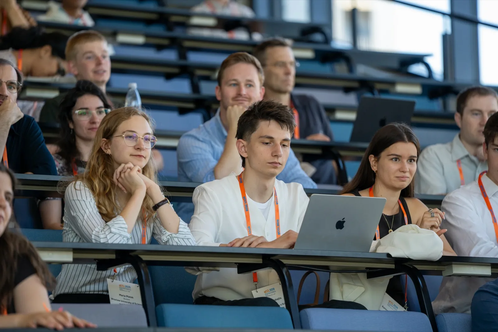 Członkowie Axiona podczas sesji konferencyjnej qCCL 2026